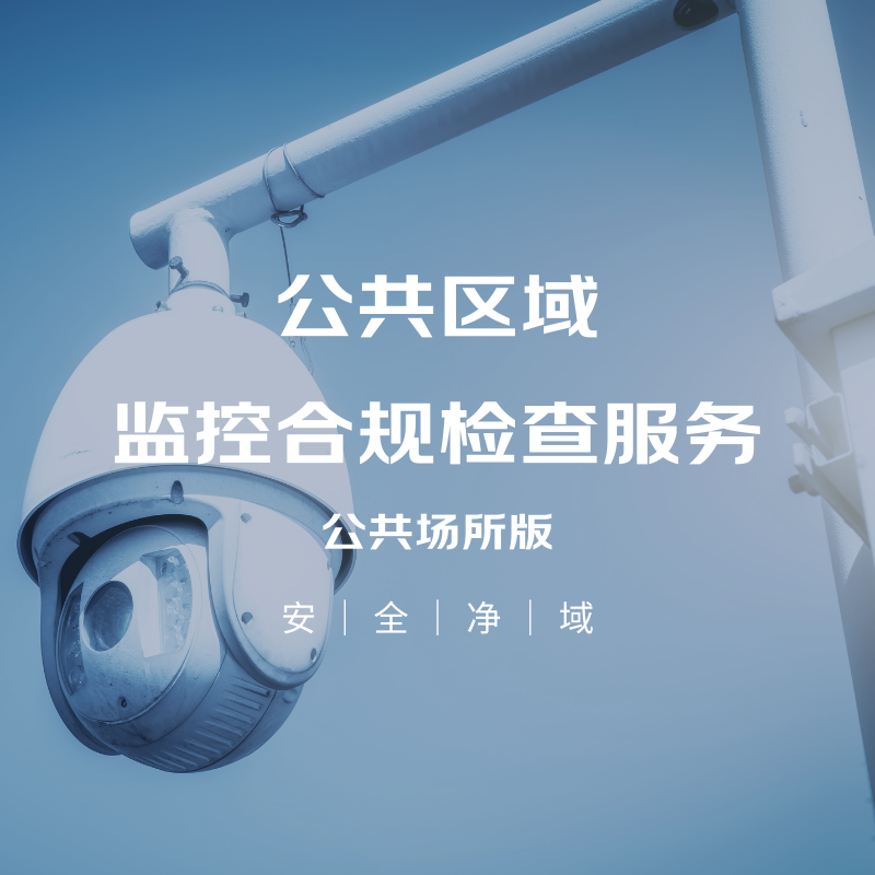 经营场所公共区域摄像头合规检查服务（中大企业版)尊享